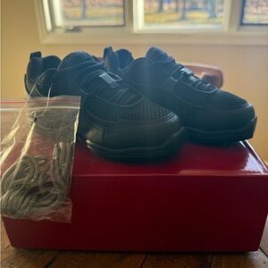 Capezio Black Dance Sneakers with Extra Laces